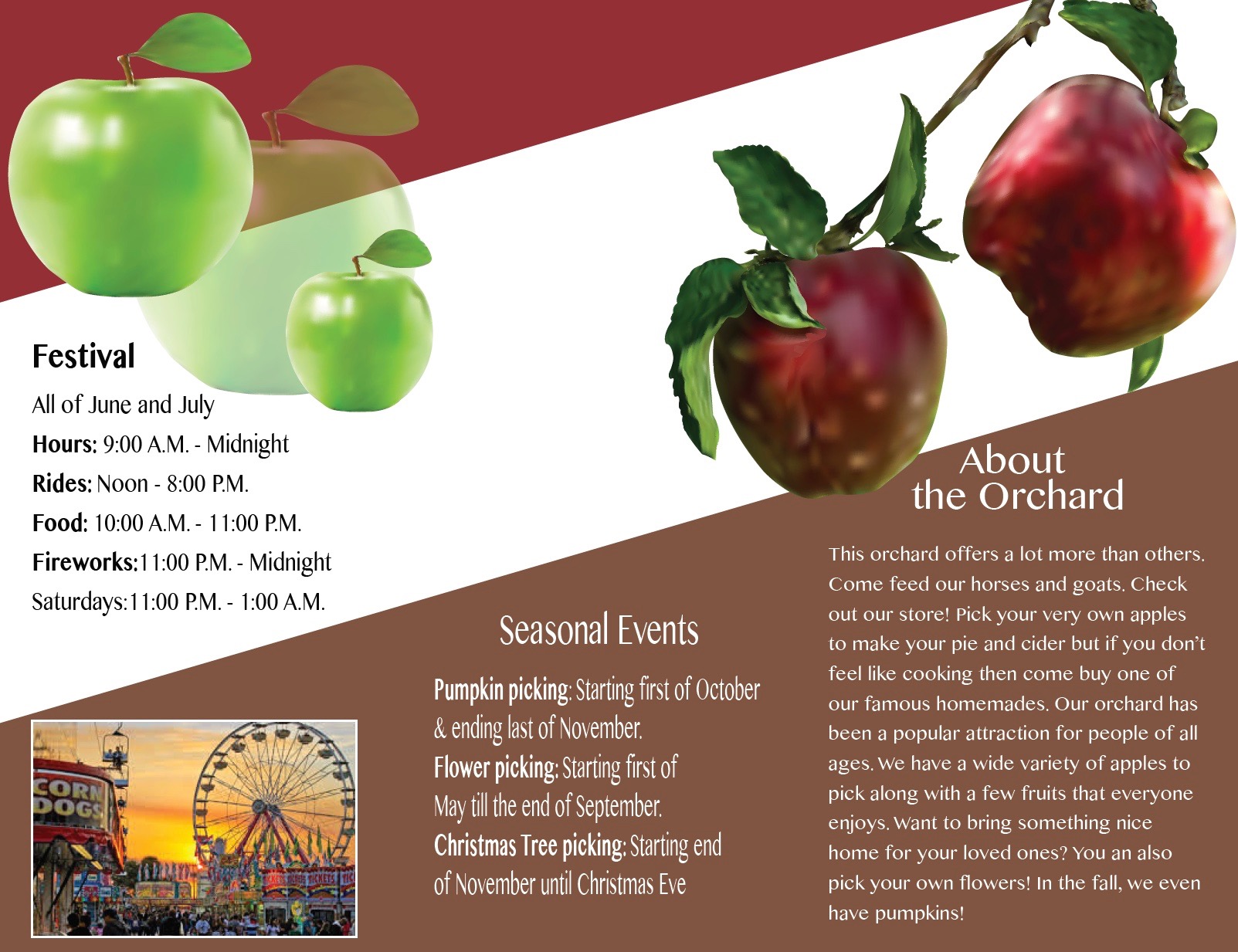 Inside of Brochure